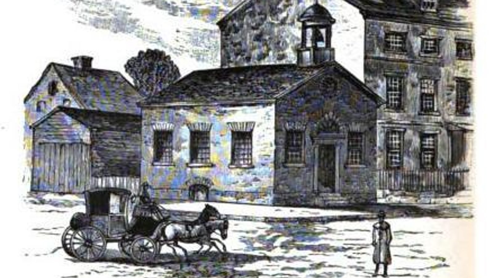 Boston Latin School building on Avenue Louis Pasteur