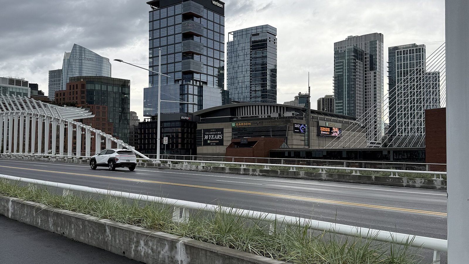 Exterior of TD Garden in Boston